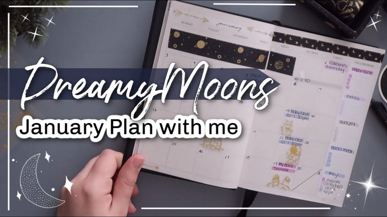 PLAN WITH ME | January 2022 Planner Setup