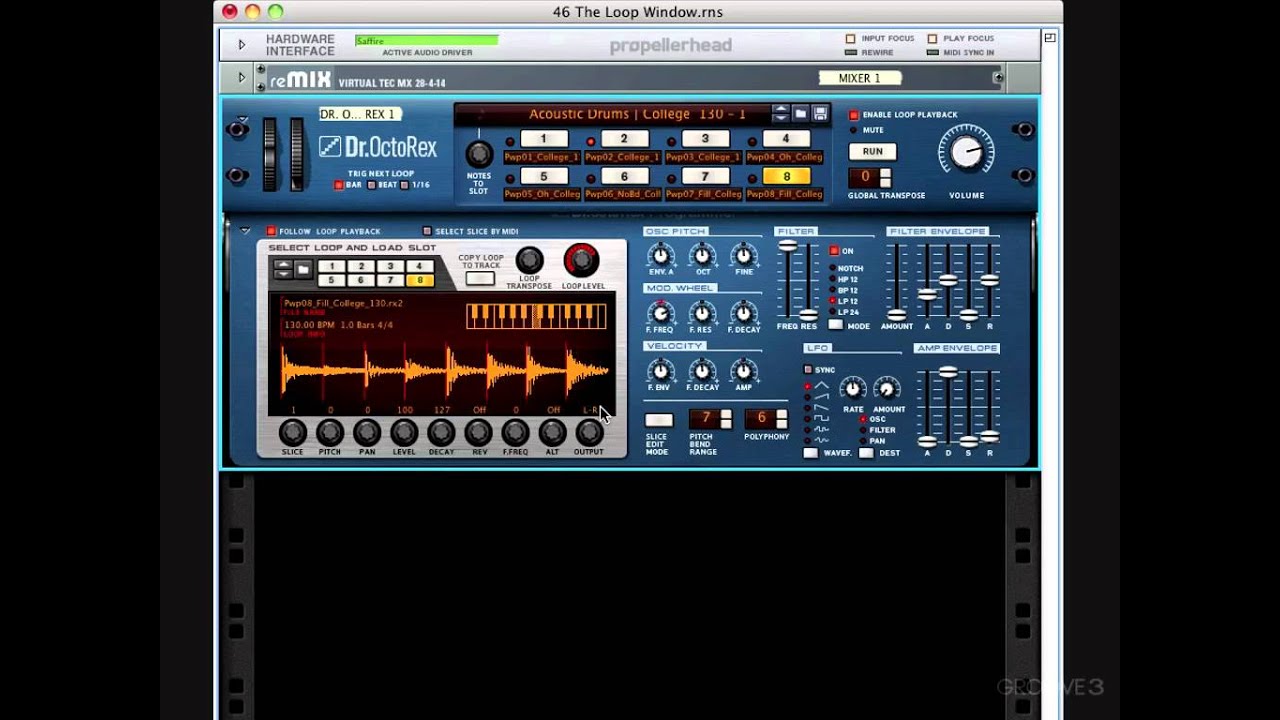 Dr. Octo Rex: The Loop Window (Reason Instruments Explained - Vol 2)