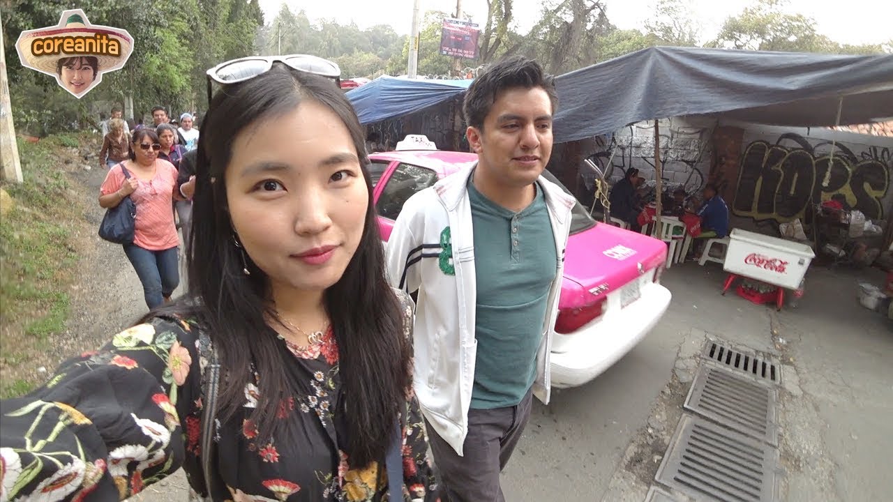 VLOG M&Eacute;XICO; COREANITA VISITAR A PULQUERIA Y COMER ENCHILADAS RICAS!│coreanita