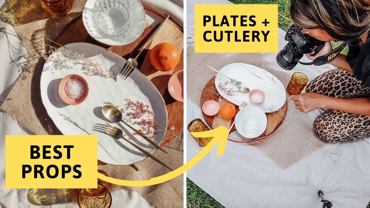 Product Photography Ideas At Home - Kitchen props