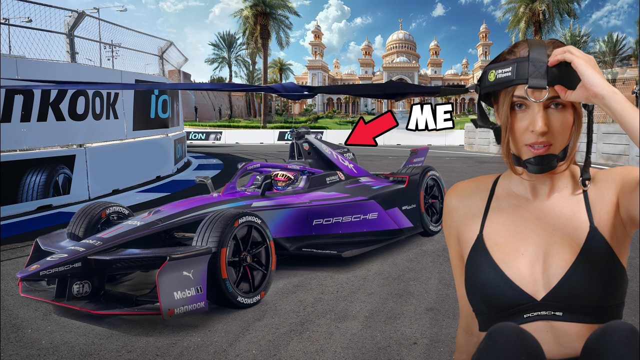 Porsche Corporate asked me to race their pro formula car... in Saudi Arabia