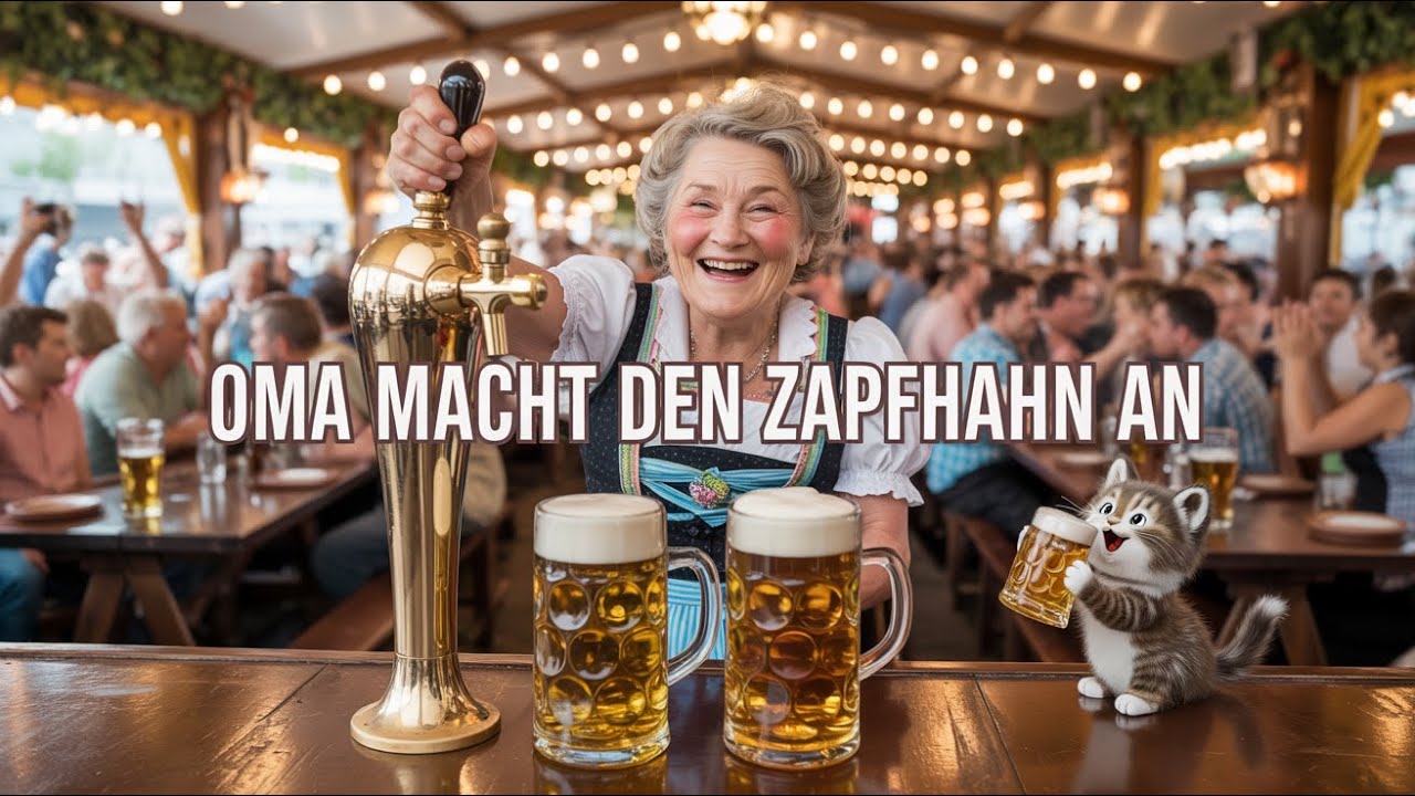 Oma macht den Zapfhahn an | Bier Alarm Party-Hit 2025 🍻