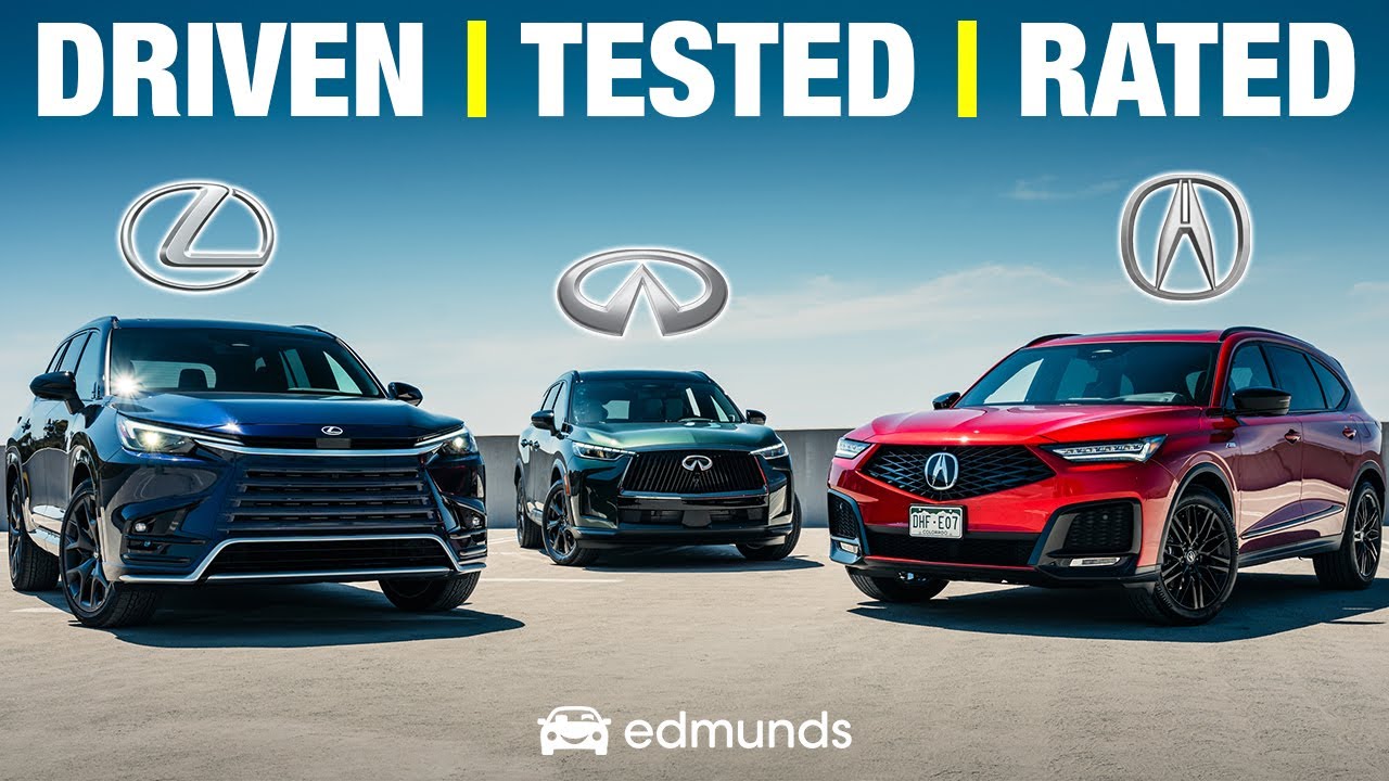 Acura MDX vs. Lexus TX vs. Infiniti QX60: Which Is the Best 3-Row Luxury SUV?