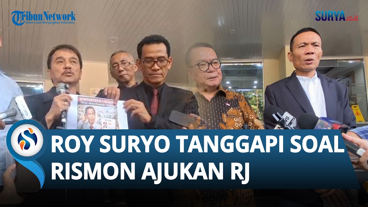 Roy Suryo Respons Rismon Ajukan RJ Kasus Ijazah Jokowi: Semoga Diberi Hidayah