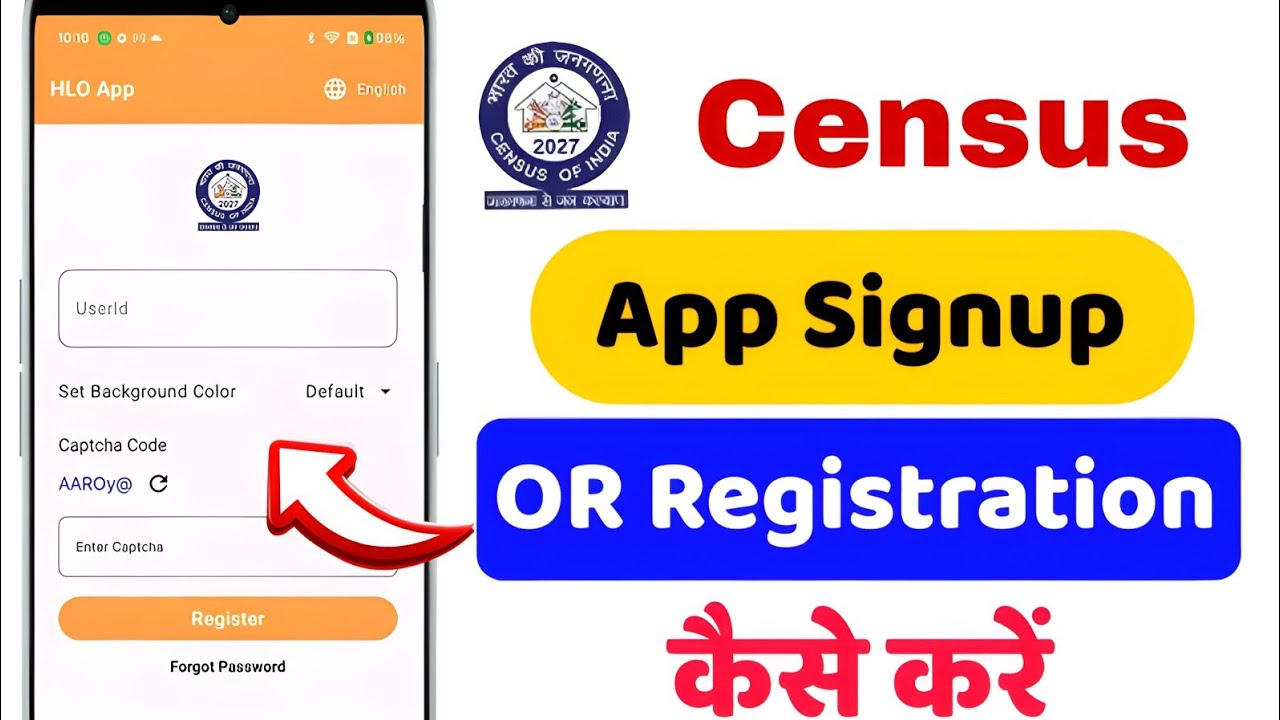 CENSUS app registration kaise kare | census app login problem | CENSUS sign up kaise kare