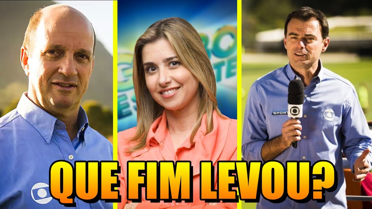 QUE FIM LEVARAM OS REPÓRTERES FAMOSOS DA GLOBO?!