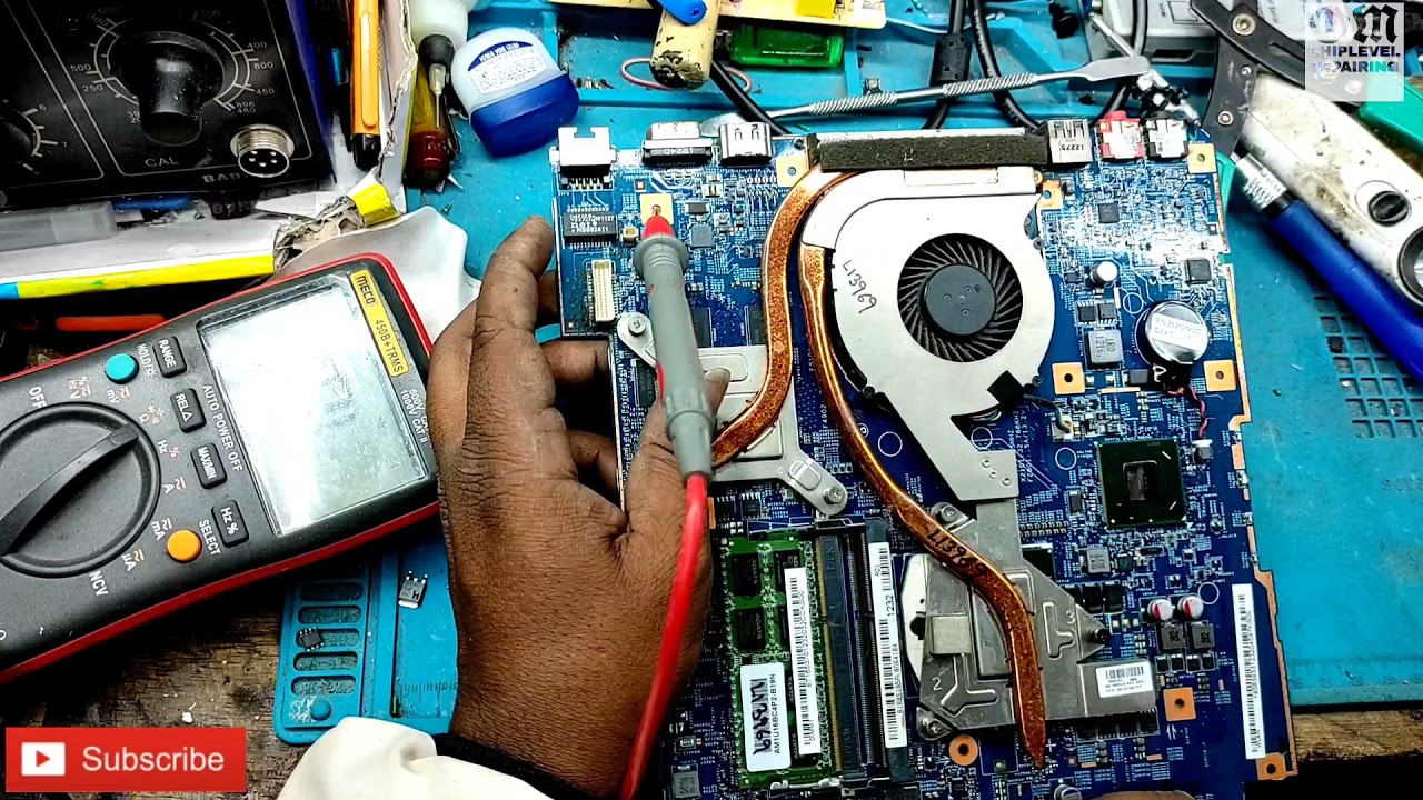 SONY VAIO LAPTOP DEAD PROBLEM SHORT SOLVE by OM CHIPLEVEL REPAIRING