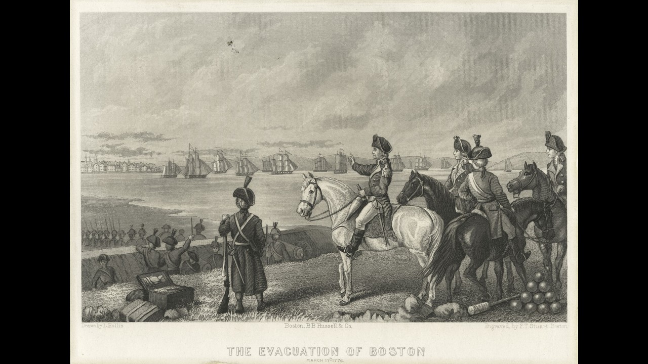 Evacuation of Boston, 17 March 1776