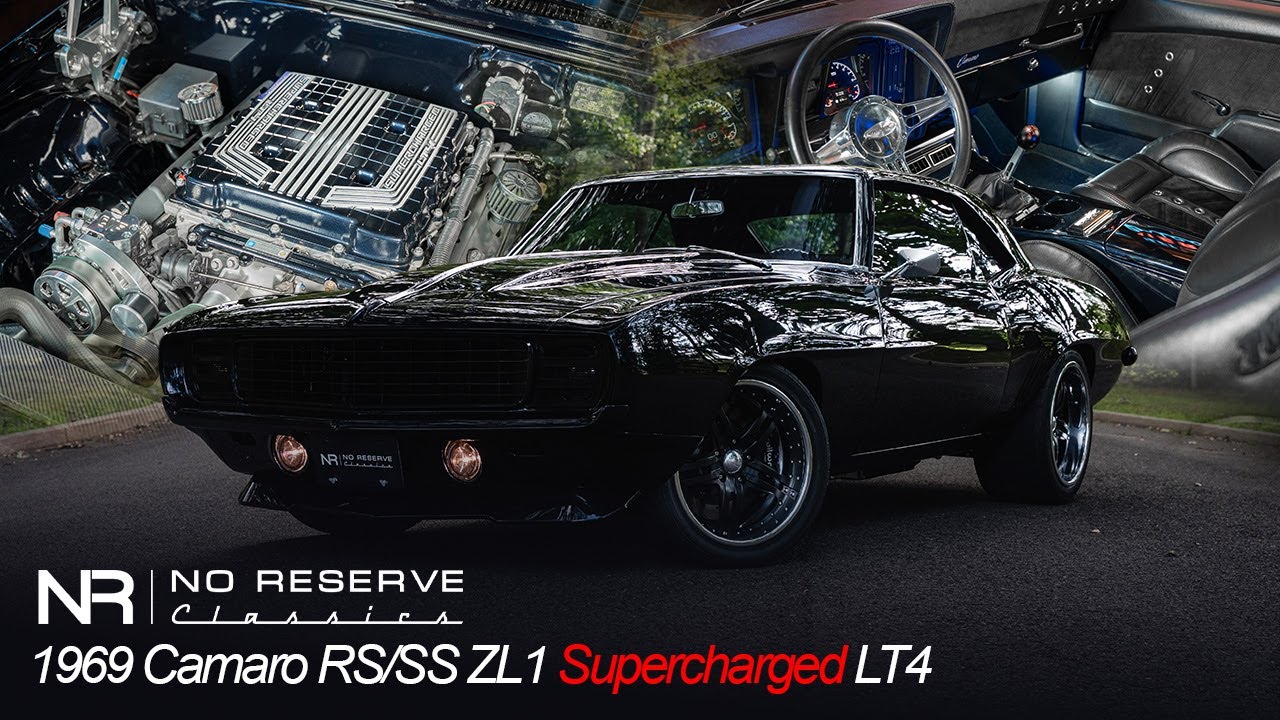 Supercharged LT4 1969 RS/SS Camaro Pro-Touring FOR SALE - 18005627815 www.noreserveclassics.com