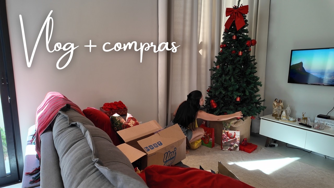 rotina dona de casa: desmontei a árvore de natal e primeira compra no mercado do ano