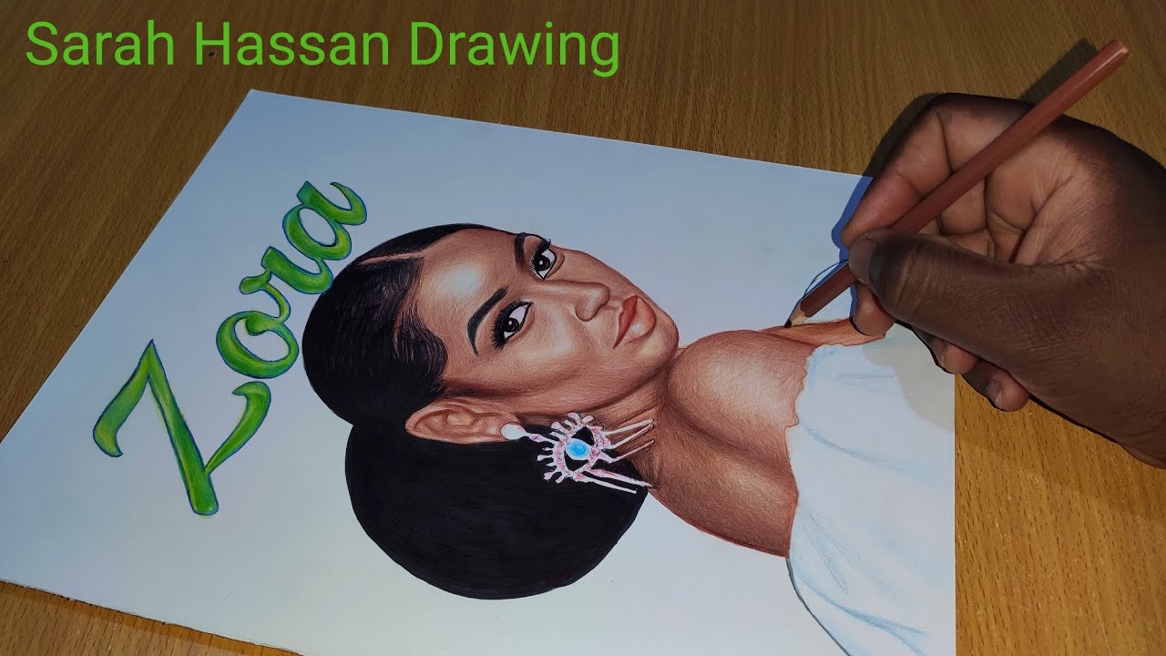 Zora Citizen TV - Sarah Hassan - Drawing