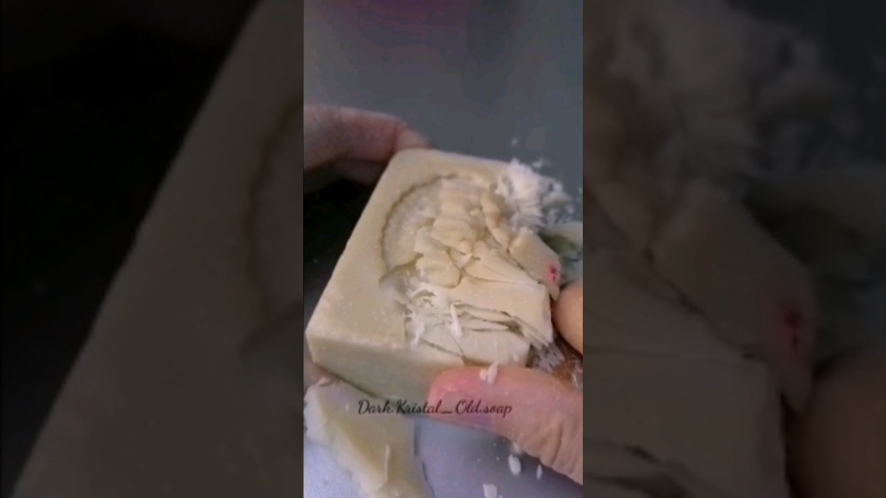 Dalan Antique. Dry soap cutting. Asmr video. #soapcutting #резкамыла #relax #bigchunks #soap #asmr