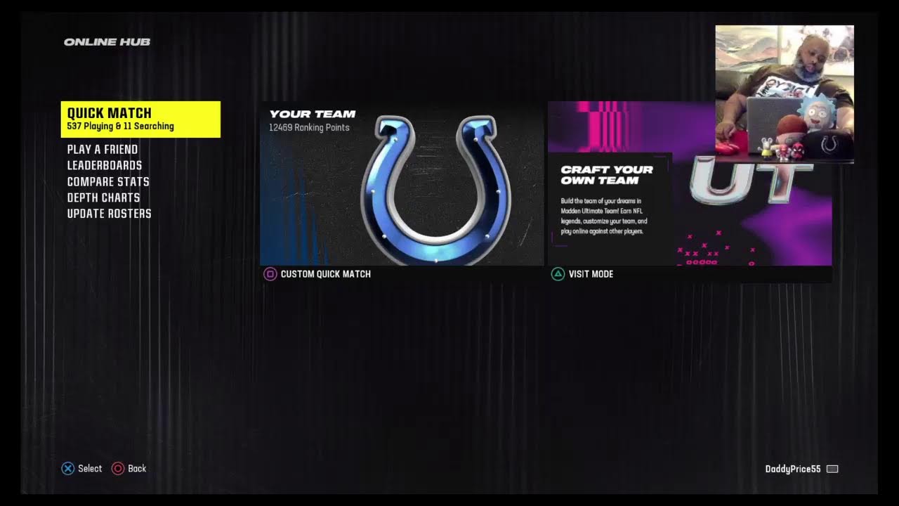 DaddyPrice55's Live PS4 Broadcast