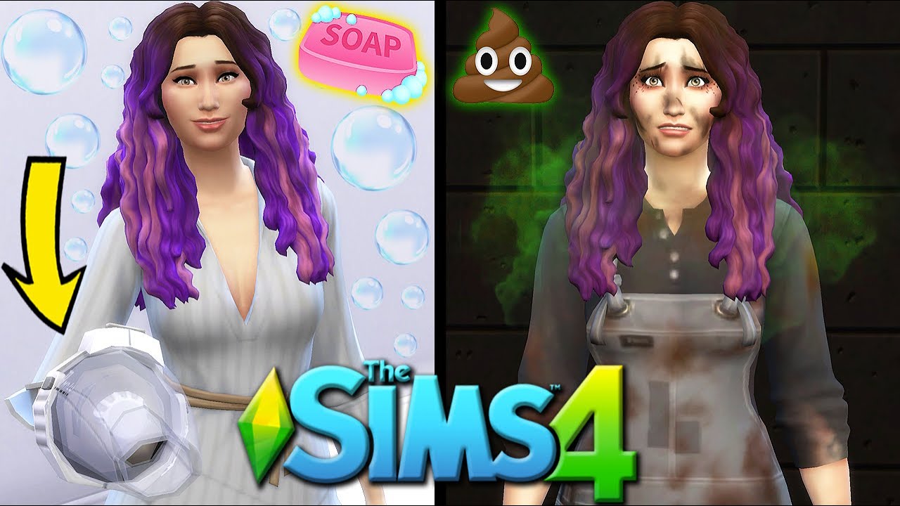 Испытание «ЧИСТОТА против ГРЯЗИ» ...в The Sims 4