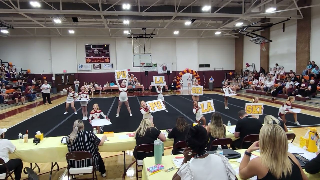 Pulaski County Middle School at Battle at Byrd Cheer Competition 2023
