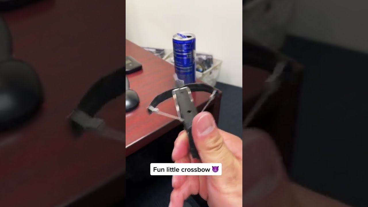 Funny Crossbow Miniature  tiktok tacblades