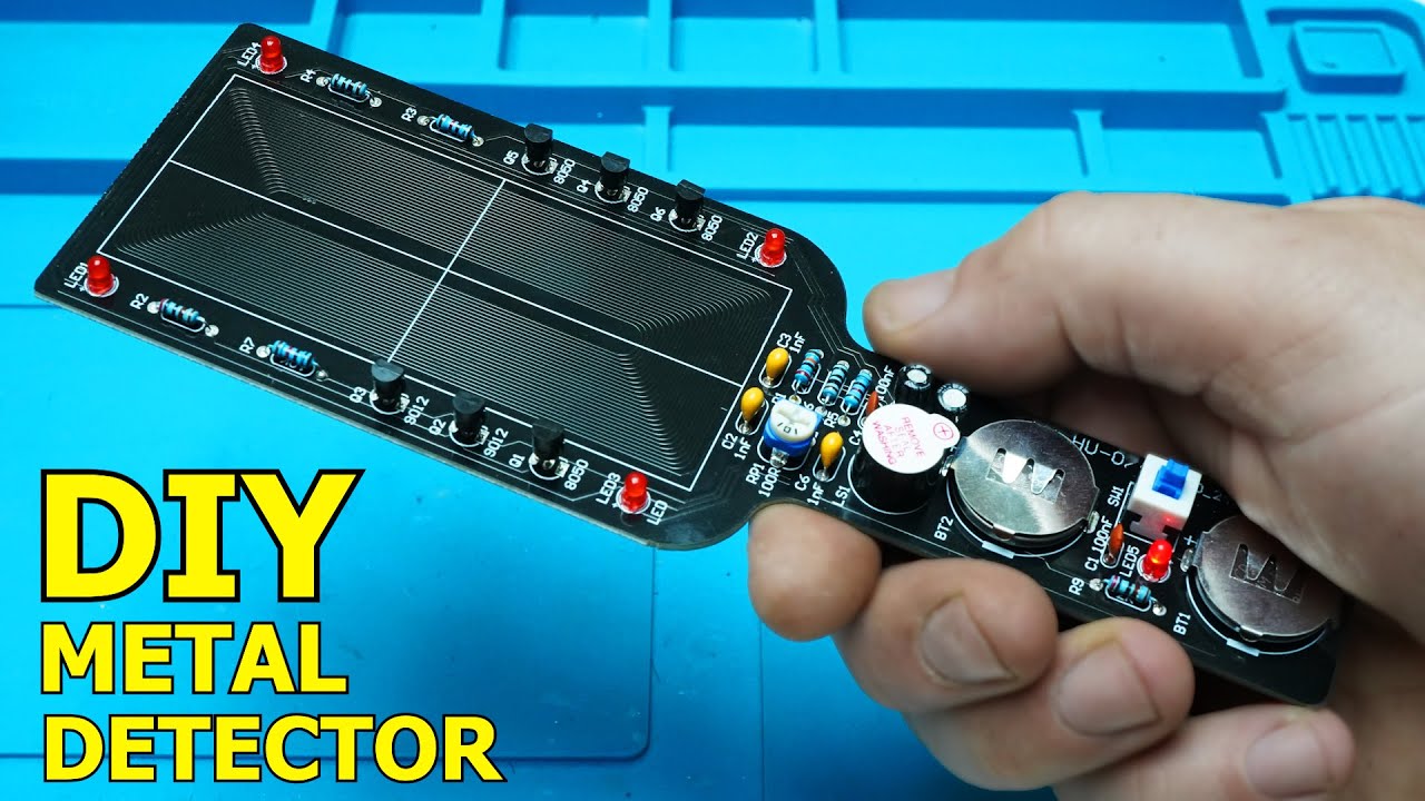 $6 DIY Metal Detector -Perfect Electronics Project!