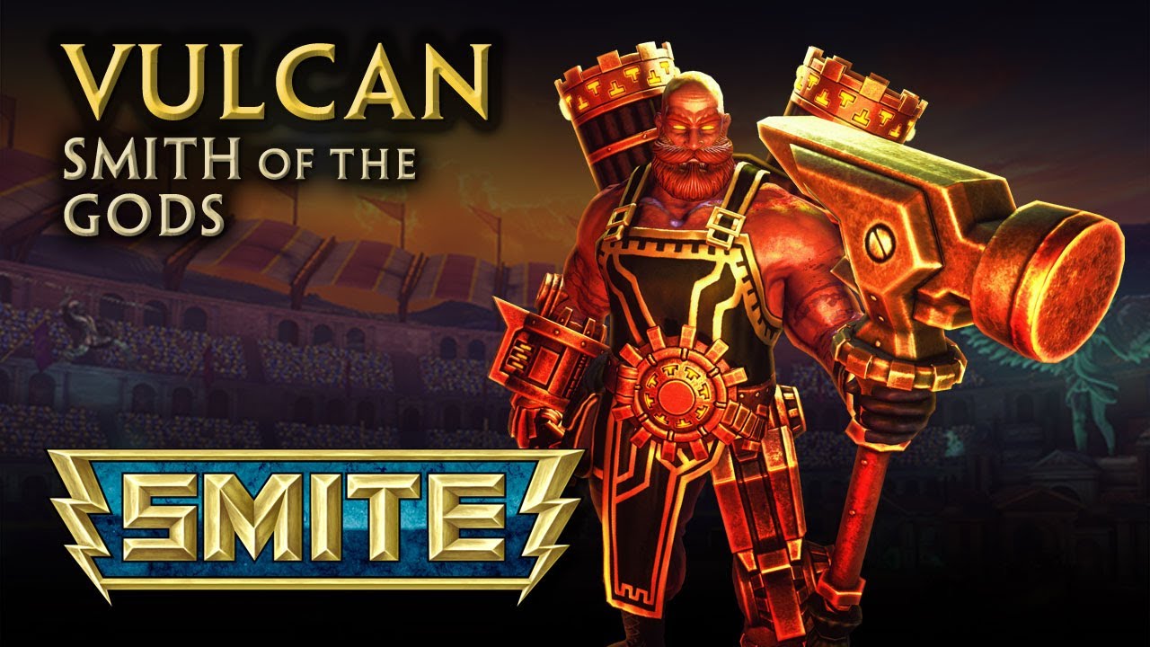 В игре SMITE раскрывается личность бога &mdash; Вулкан, кузнец богов.