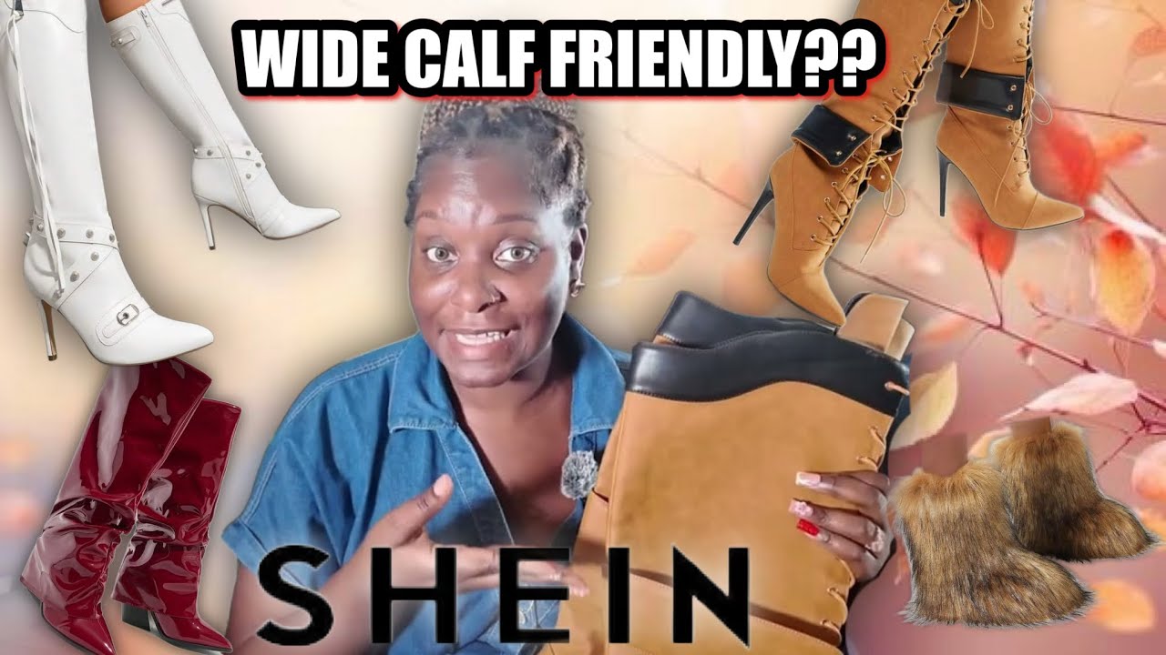 Сапоги SHEIN Wide Calf Haul 2025 👢 | Действительно ли они подходят для широкой икры?