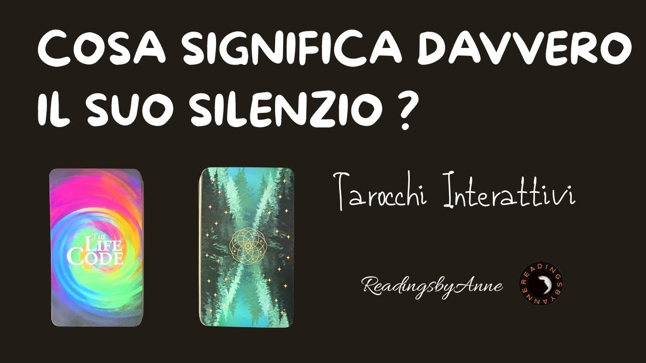Cosa significa davvero il suo silenzio? #tarocchi #letturatarocchi