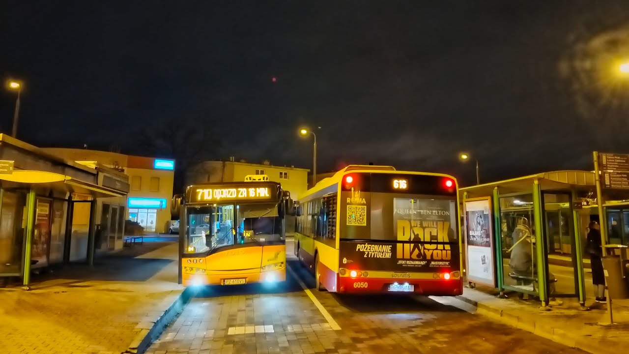 PUK Komorniki Linia 710 kierunek Komorniki/Ks.Malinowskiego(opis).Solaris Urbino 10lll.