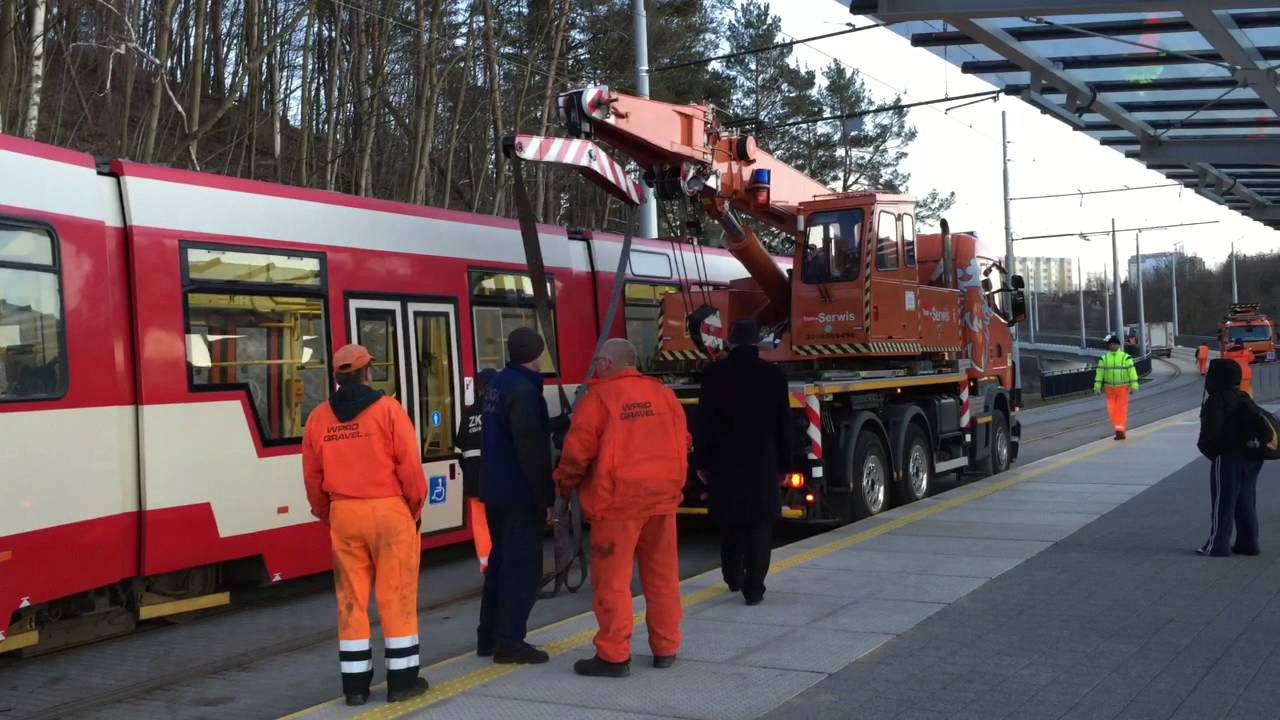 ZTM Gdańsk wkolejenie tramwaju przystanek przesiadkowy PKM Gdańsk #Brętowo 2016