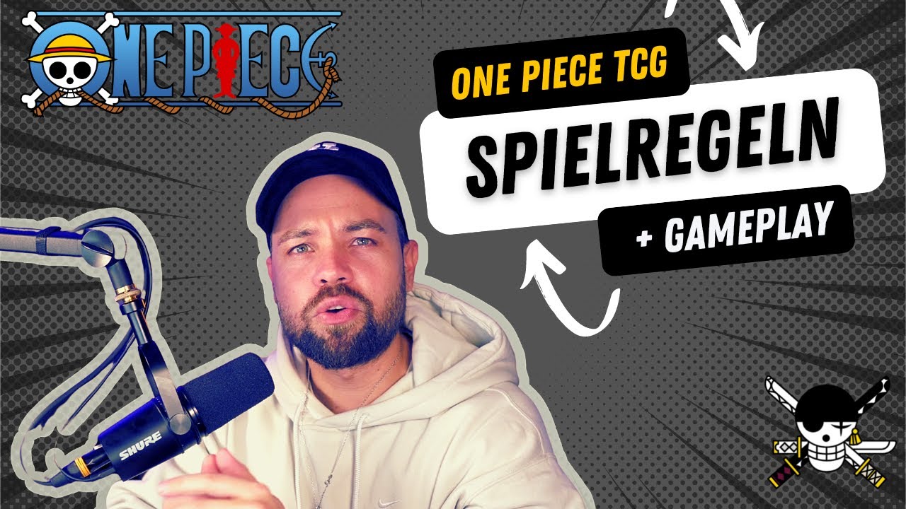 One Piece TCG - Tutorial! Wie wird gespielt? Spielregeln mit Gameplay!
