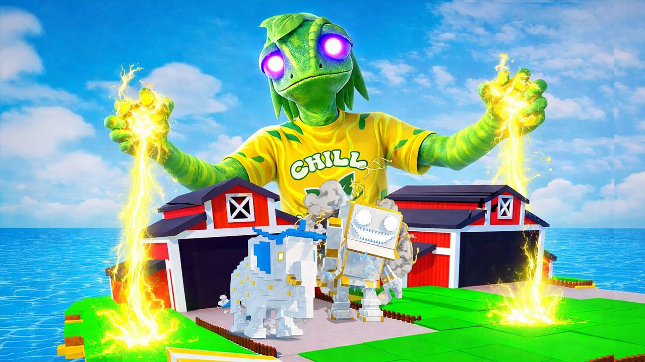 Я получил код администратора в игре Fruits Vs Brainrots Fortnite