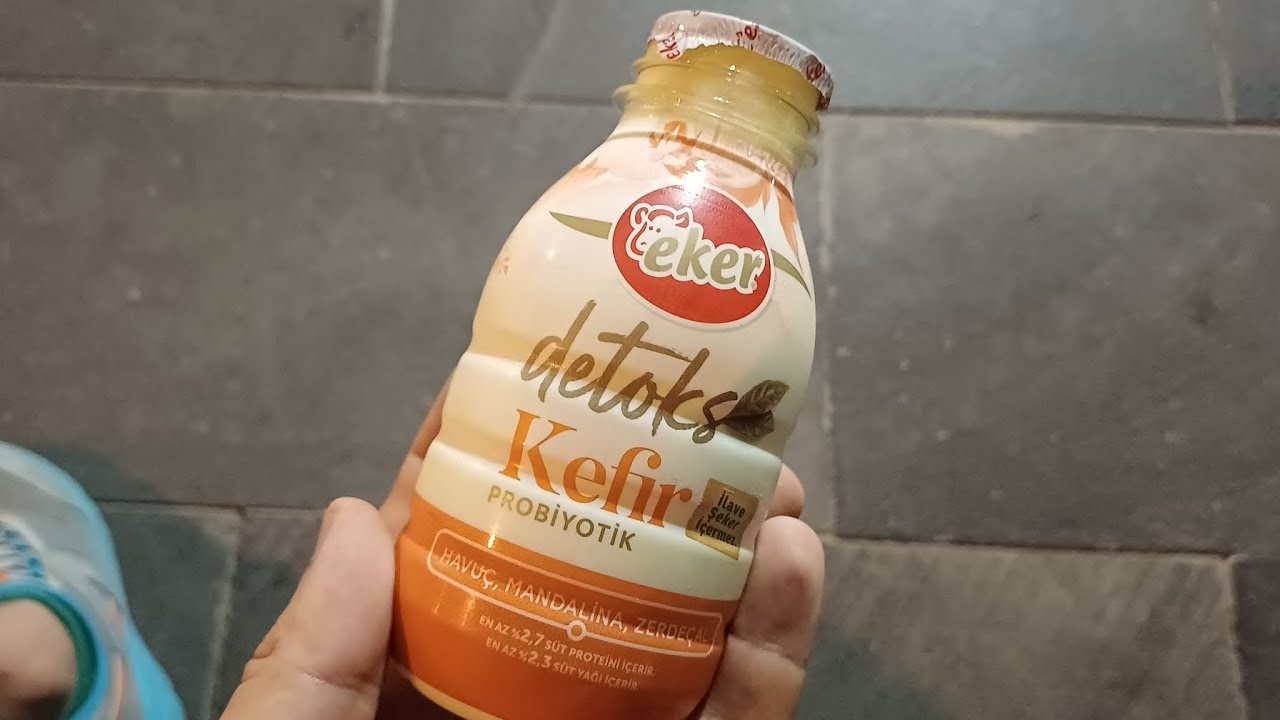 Eker Detoks Kefir Probiyotik Havuç Mandalina Zerdeçal