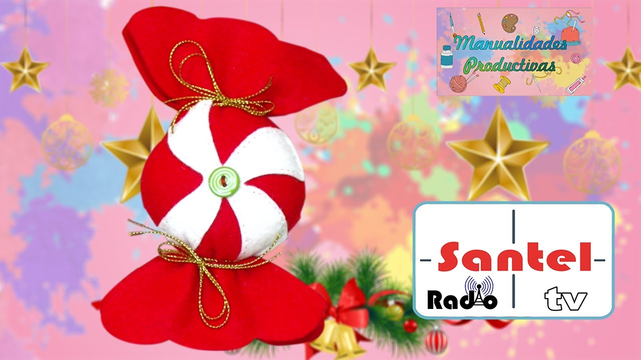 Manualidades Productivas Pa&ntilde;o Lency: Dulce Navide&ntilde;o