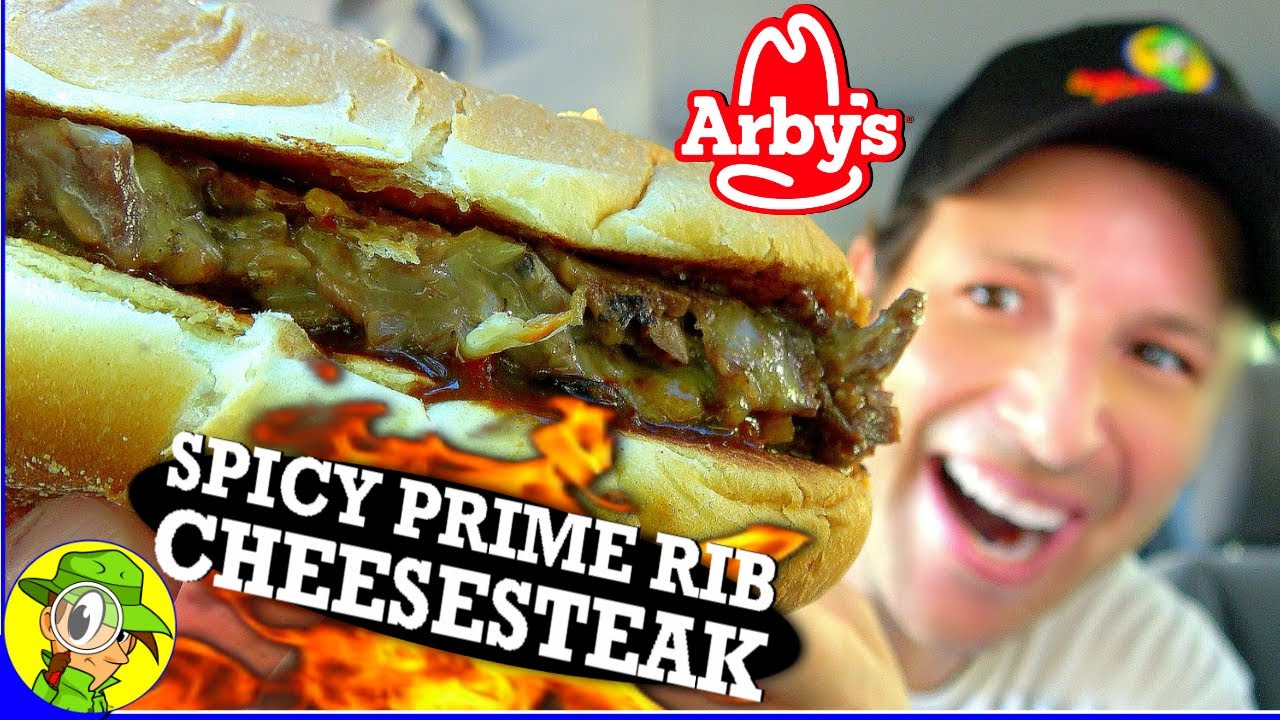Arby's® SPICY PRIME RIB CHEESESTEAK Обзор ??? | Взгляните на это! ?