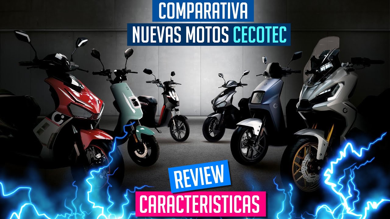 🏍️ Comparativa NUEVAS MOTOS ELECTRICAS #cecotec Review Caracter&iacute;sticas