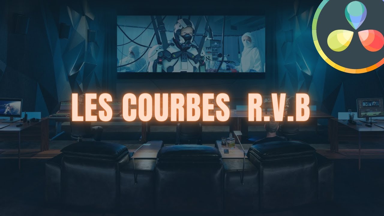 Maitriser les transitions colorim&eacute;triques avec l'outils des COURBES RVB dans  DAVINCI RESOLVE.