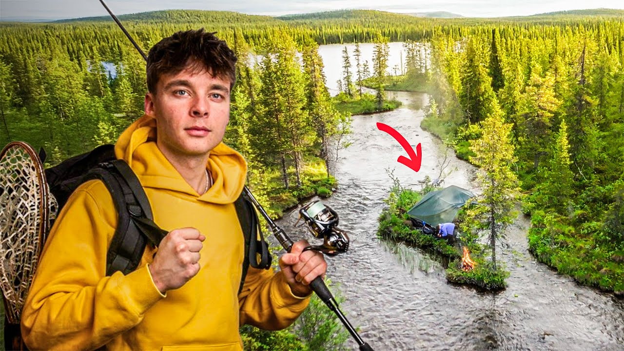 Кемпинг на крошечном речном острове | 7-дневная экспедиция в отдаленную дикую местность