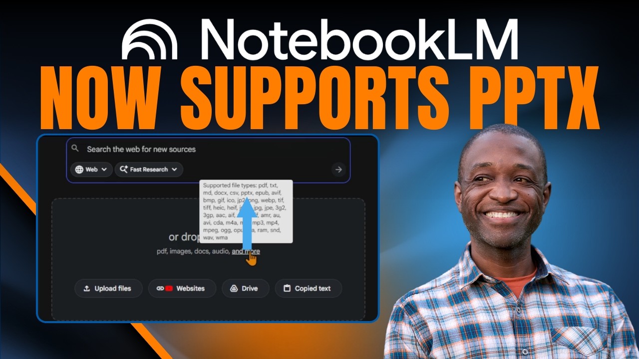 NotebookLM теперь поддерживает PowerPoint (PPTX) — вот как это работает.