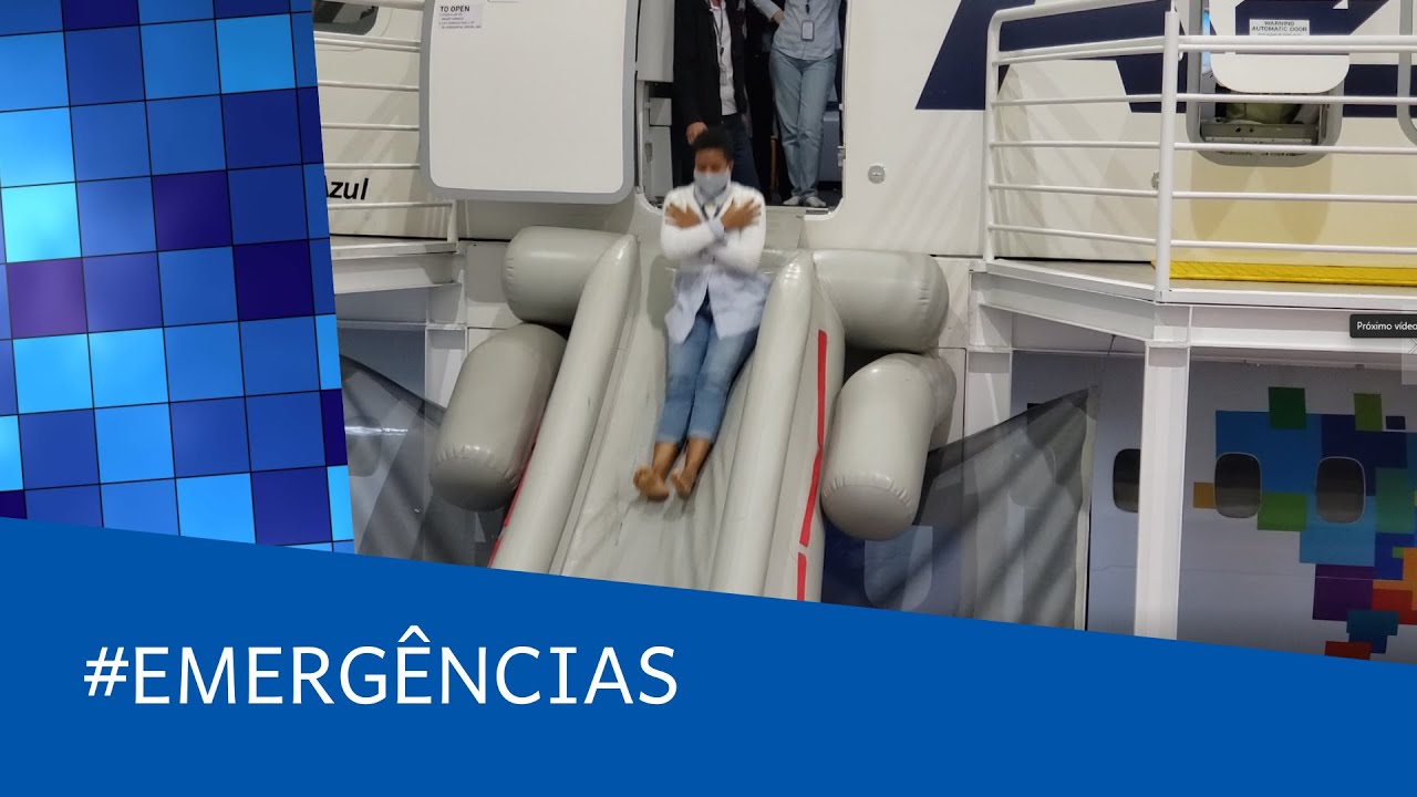 Este é o Treinamento dos Comissários de Bordo Dentro de uma Companhia Aérea