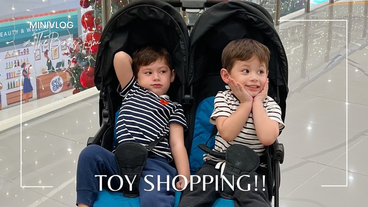 MiniVlog: Biglaang Lakad + Toy Shopping at SM Sta. Rosa | #TheBinnsFam