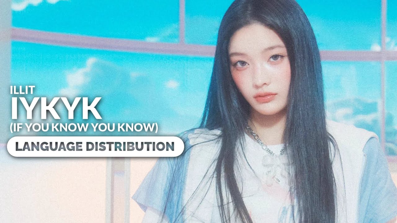 ILLIT - IYKYK (If You Know You Know) | Language Distribution