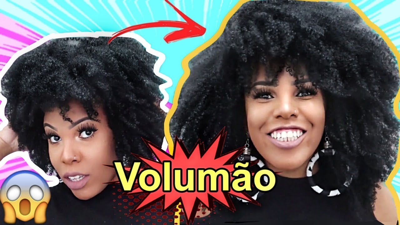 DEIXE SEU CABELO CRESPO GIGANTE ! POR LUANY CRISTINA