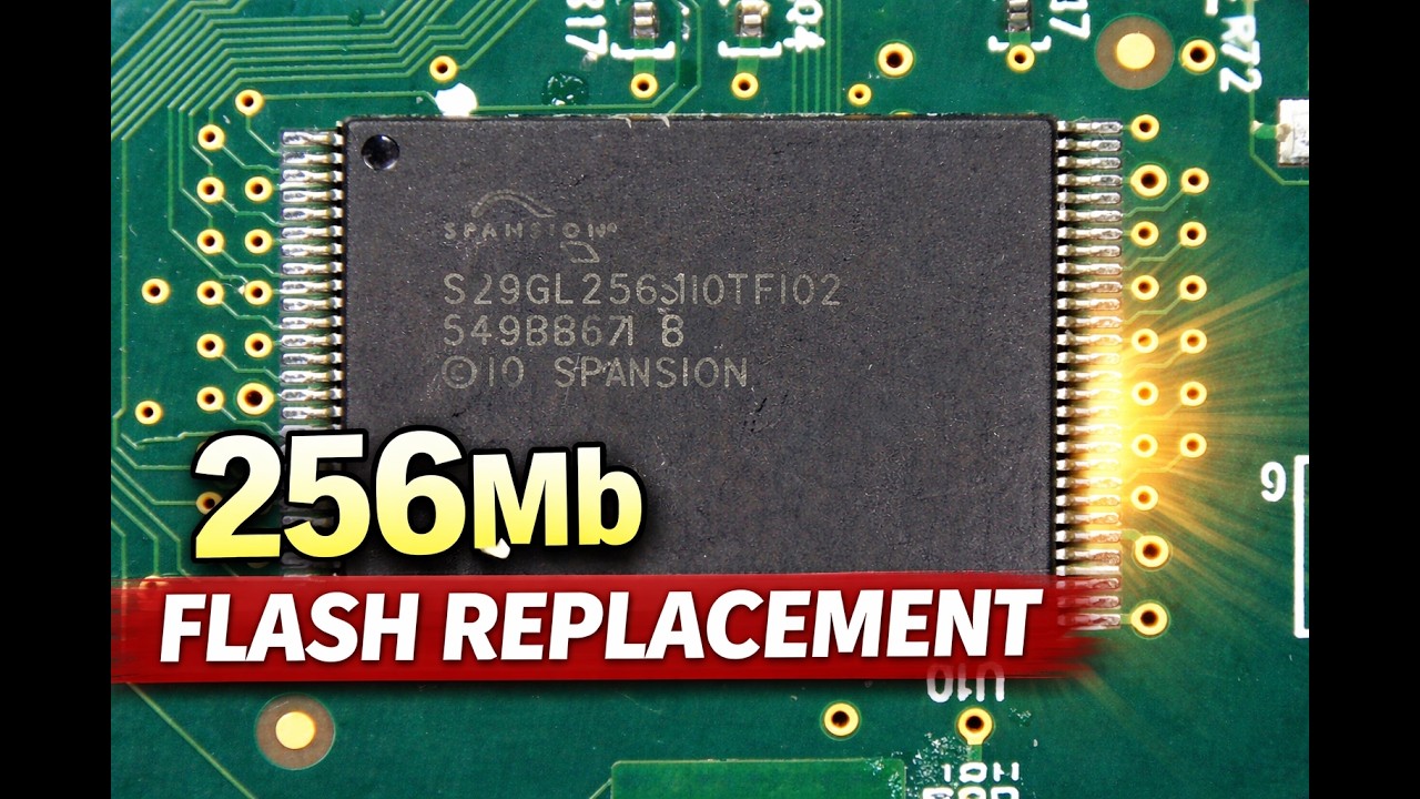 How to Replace a Flash Memory Chip | Micro Soldering Repair