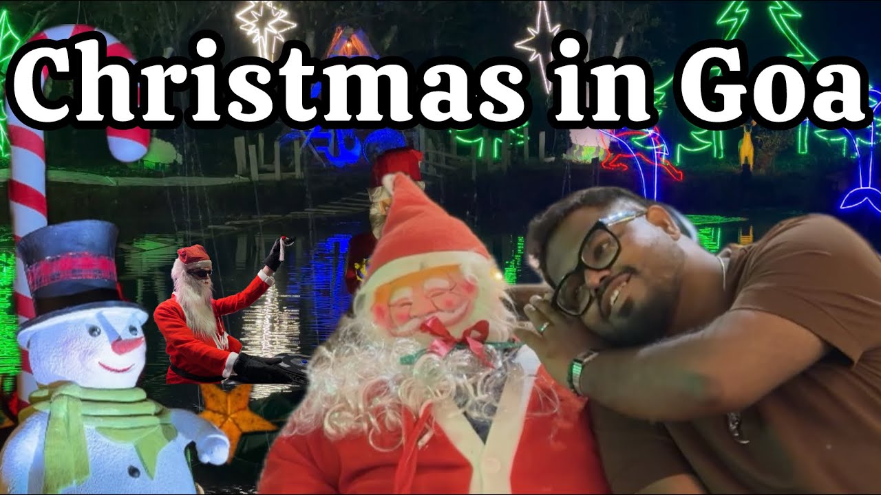 Goa at Christmas 🎄✨ | Stunning Cribs & Festive Streets | Kurkurit Vlogs | Xmas Decorations and Cribs