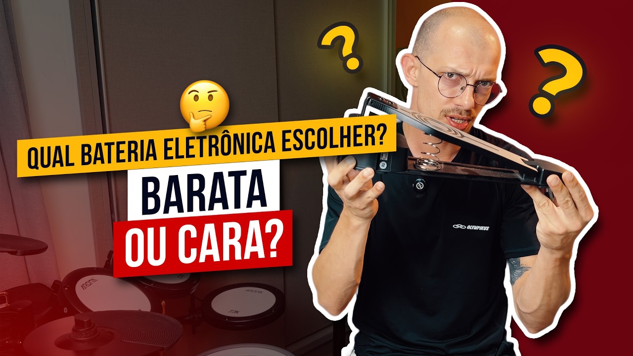 COMPARATIVO: Bateria eletrônica de entrada vs. topo de linha | Aroma TDX-N1 x TDX-25