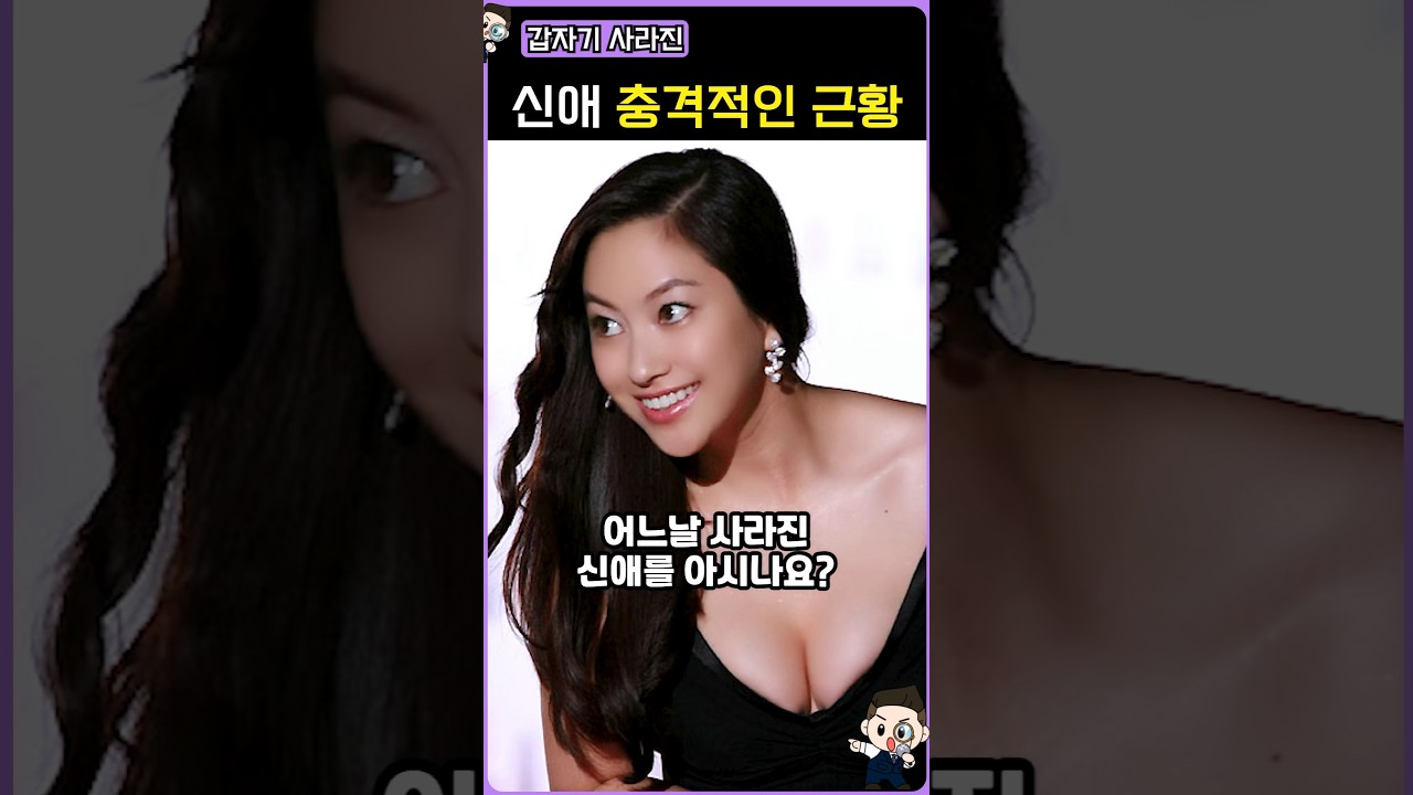 어느날 갑자기 사라진 신애 최신근황