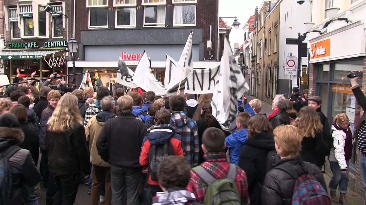 NederlandSchoon Flashmob Gouda
