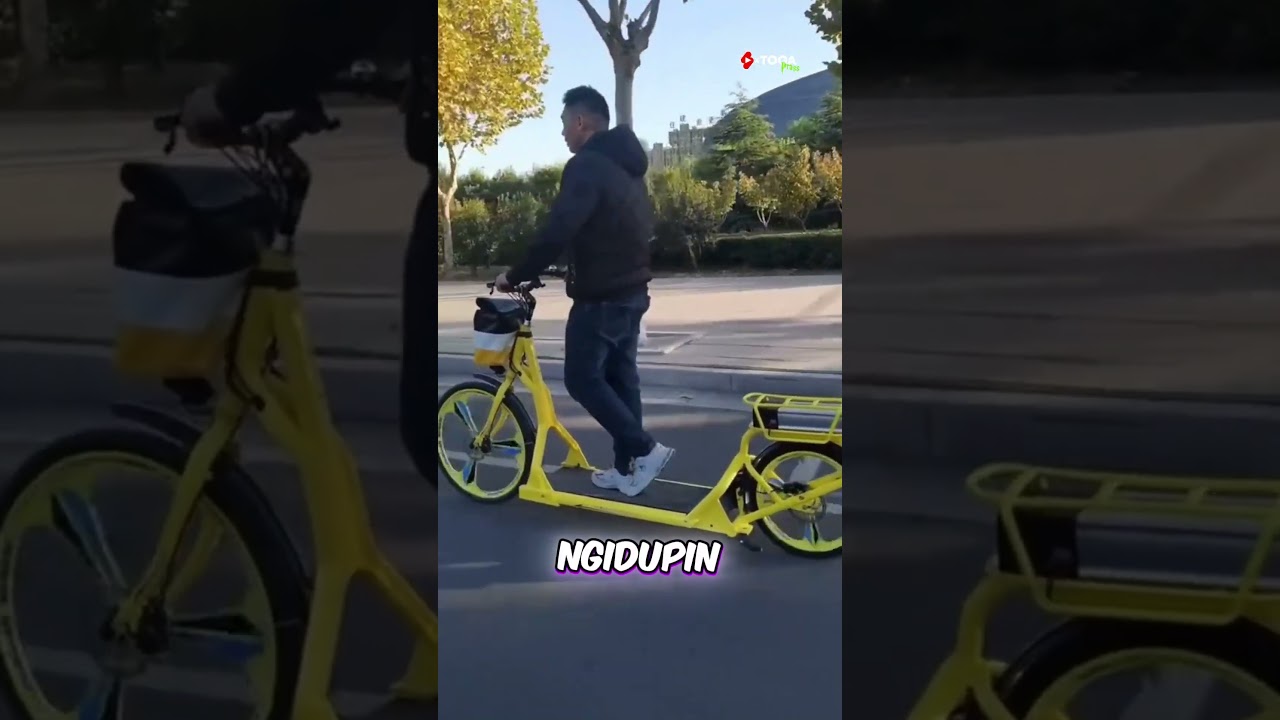 Sepeda Berjalan Belanda