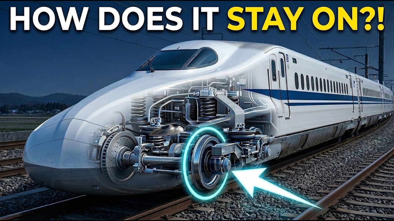 How Does a 200MPH Train Stay on the Tracks?