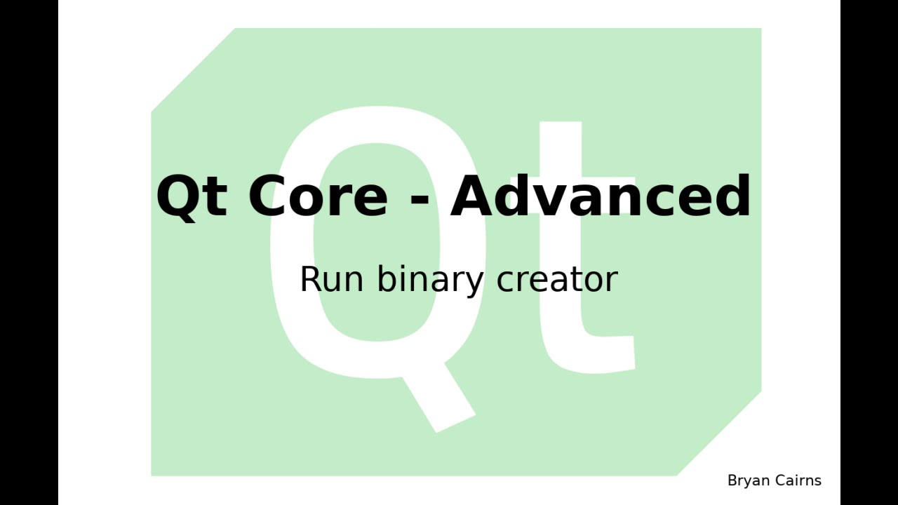 Installer Framework - Udemy Preview - Qt Core Advanced