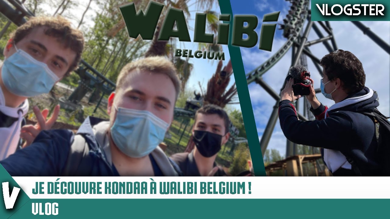 JE DECOUVRE KONDAA À WALIBI BELGIUM ! (Vlog)