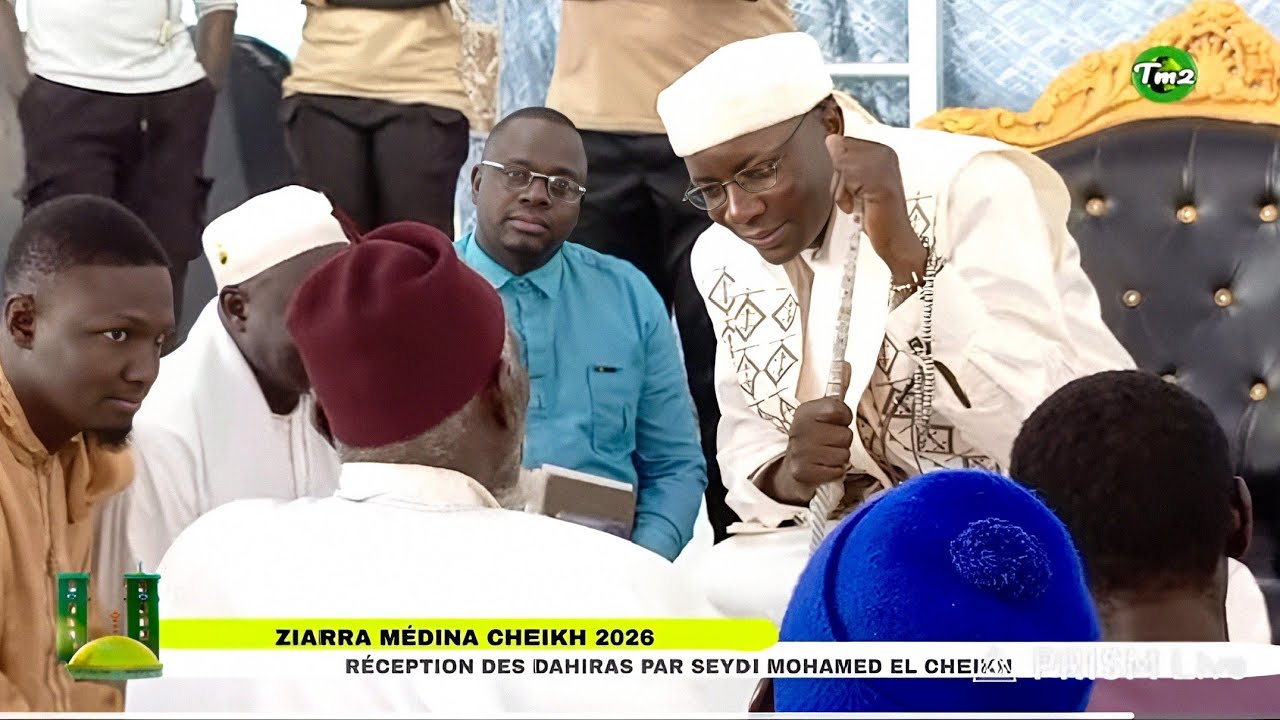 Ziarra Medina Cheikh 2026 | Réception des Dahiras par Seydi Mouhamed El Cheikh