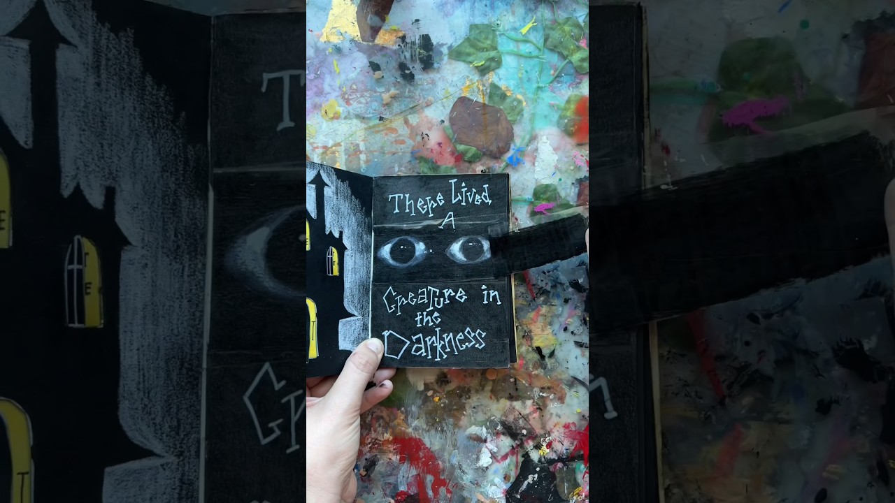 Я сделала интерактивную книгу к Хэллоуину 🎃 🧙&zwj;♀️